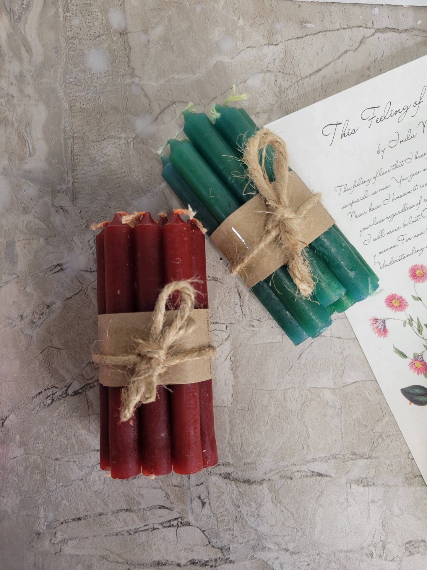 Colored spell candles, Chime Candle 4 Inches