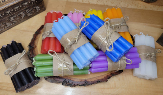 Colored spell candles, Chime Candle 4 Inches